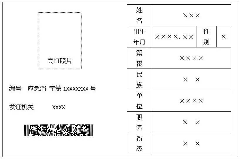 《干部证》（式样）