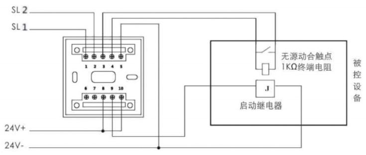 久远直启模块接线图图片