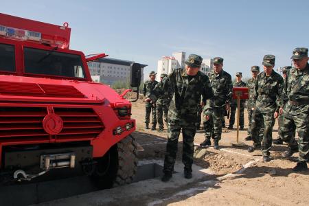 甘肃消防总队组建全国首支应急救援快遣队