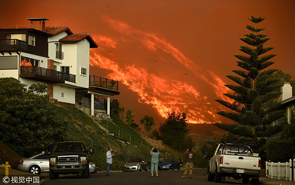美国加州大火