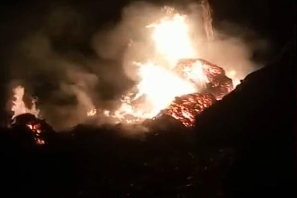 吉林东丰一机械公司发生爆炸并起火