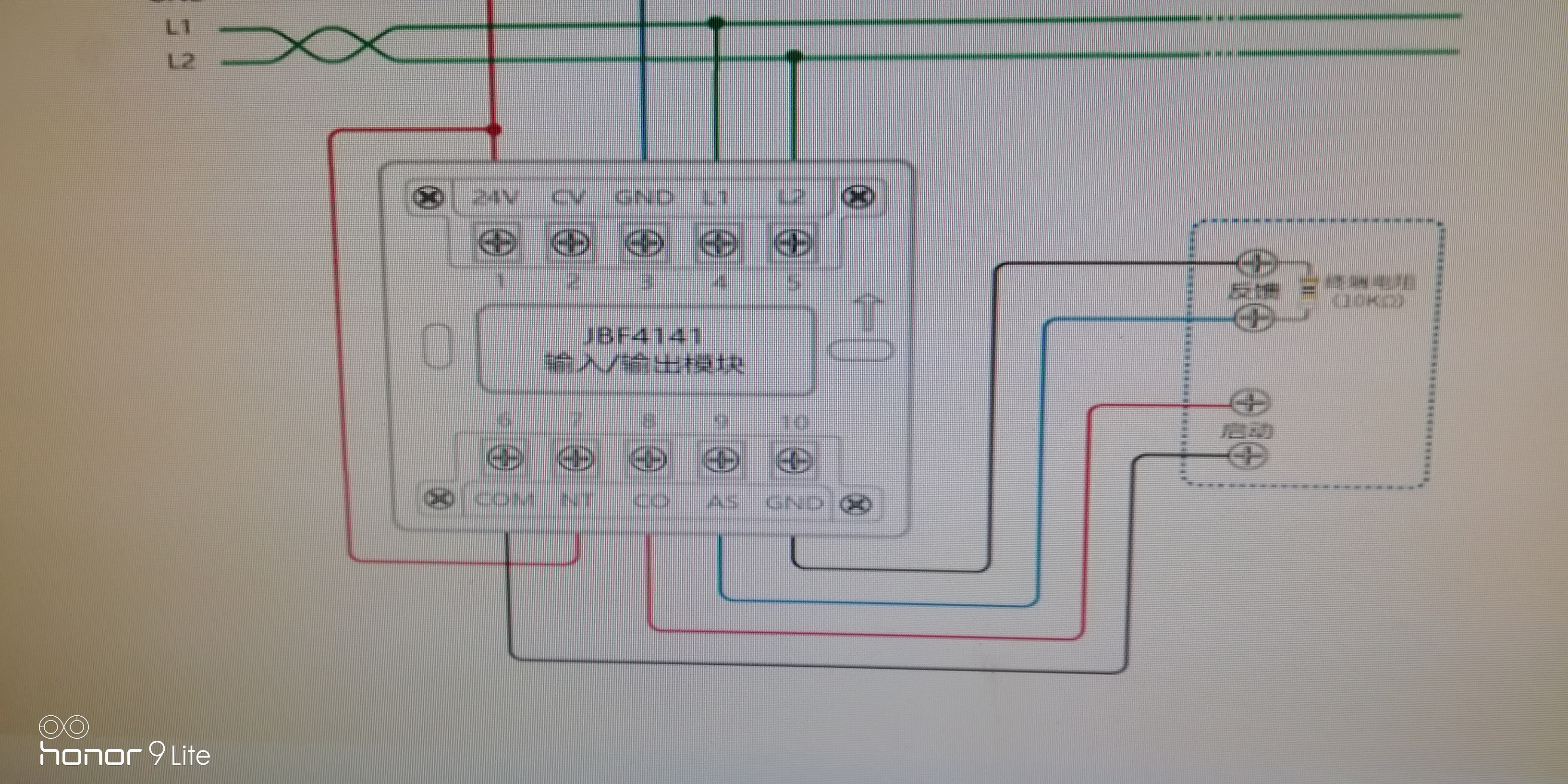 青鸟4142接线示意图图片