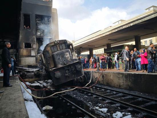 埃及首都开罗火车站起火爆炸已有20几人遇难
