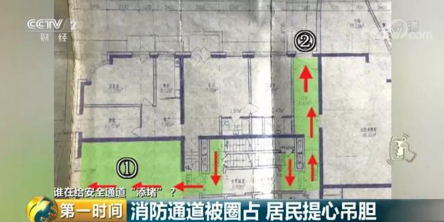 小区消防通道办成个人产权