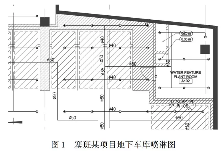 塞班某度假村地下车库