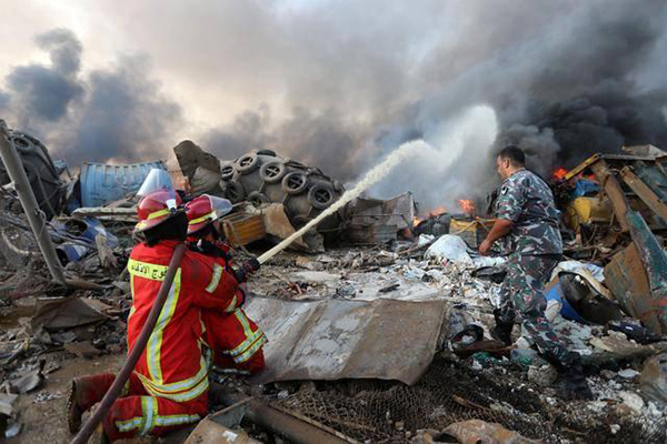 黎巴嫩首都爆炸