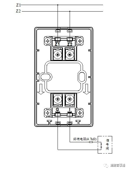 GST-LD-8300A输入模块接线