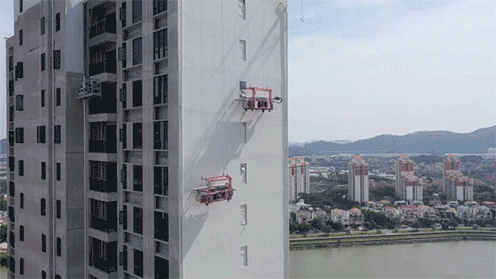 碧桂园机器人正式“上岗”建筑工地