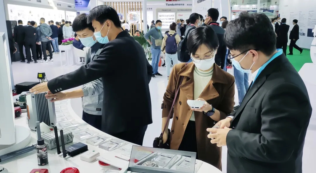 中消云5G+智慧消防闪耀2021中国国际消防设备技术交流展览会