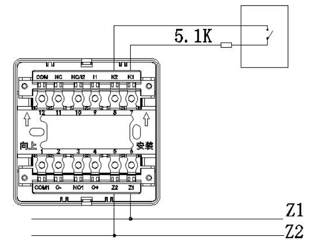 锐安科技RF1300输入模块接线图