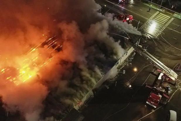 俄罗斯一咖啡馆火灾致15人死亡