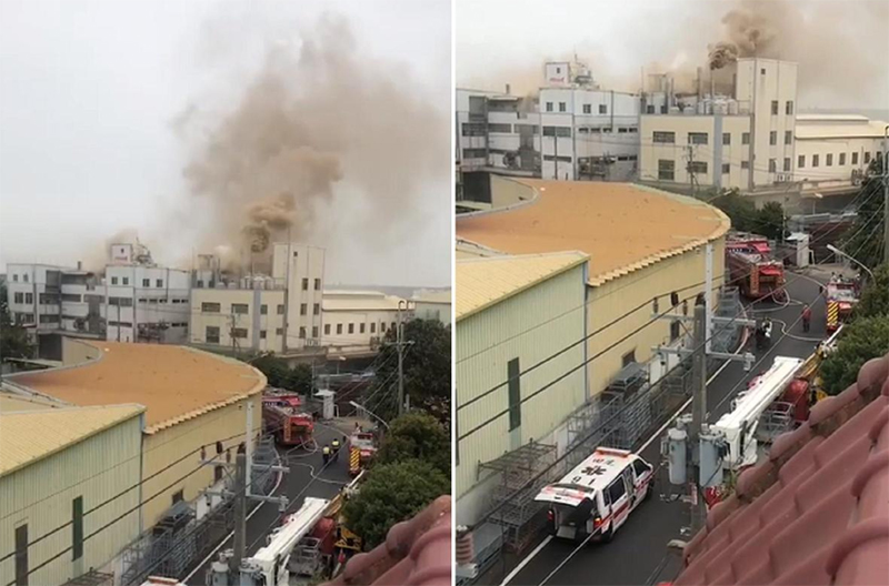 台湾联华食品彰化厂大火，15名员工进冷藏库“低温躲火”致7人死亡
