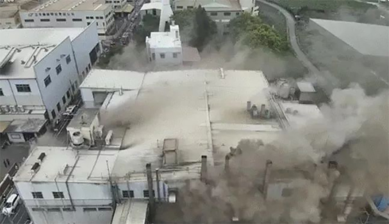 台湾联华食品彰化厂大火，15名员工进冷藏库“低温躲火”致7人死亡