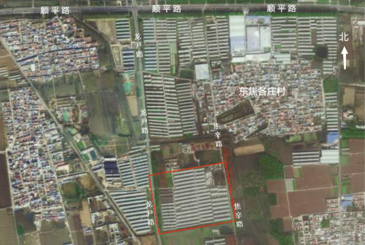 起火地点位置示意图